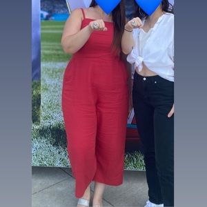 Red Old Navy Jumpsuit